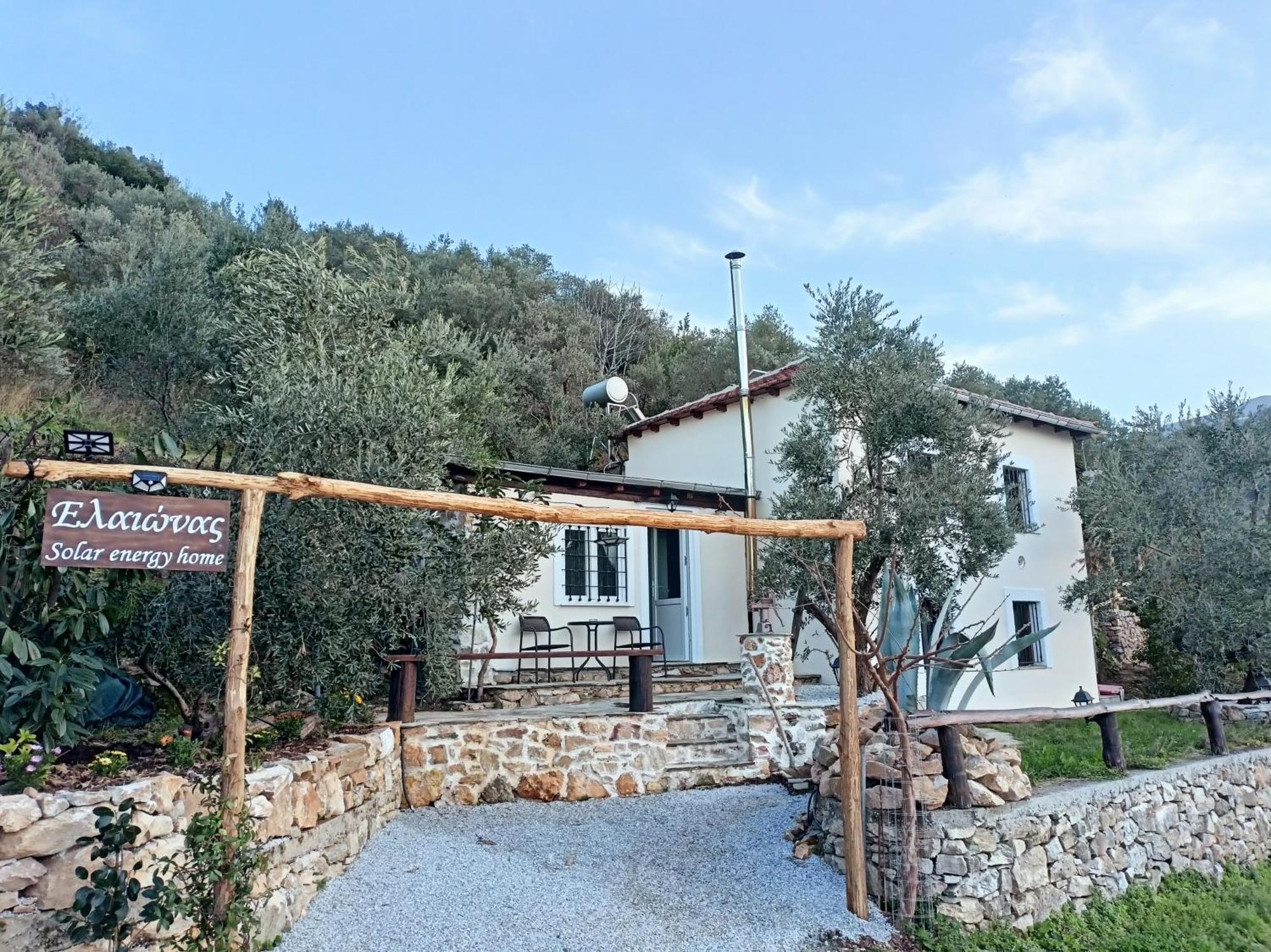 Ελαιώνας - Solar Energy House Villa Horeftó Kültér fotó