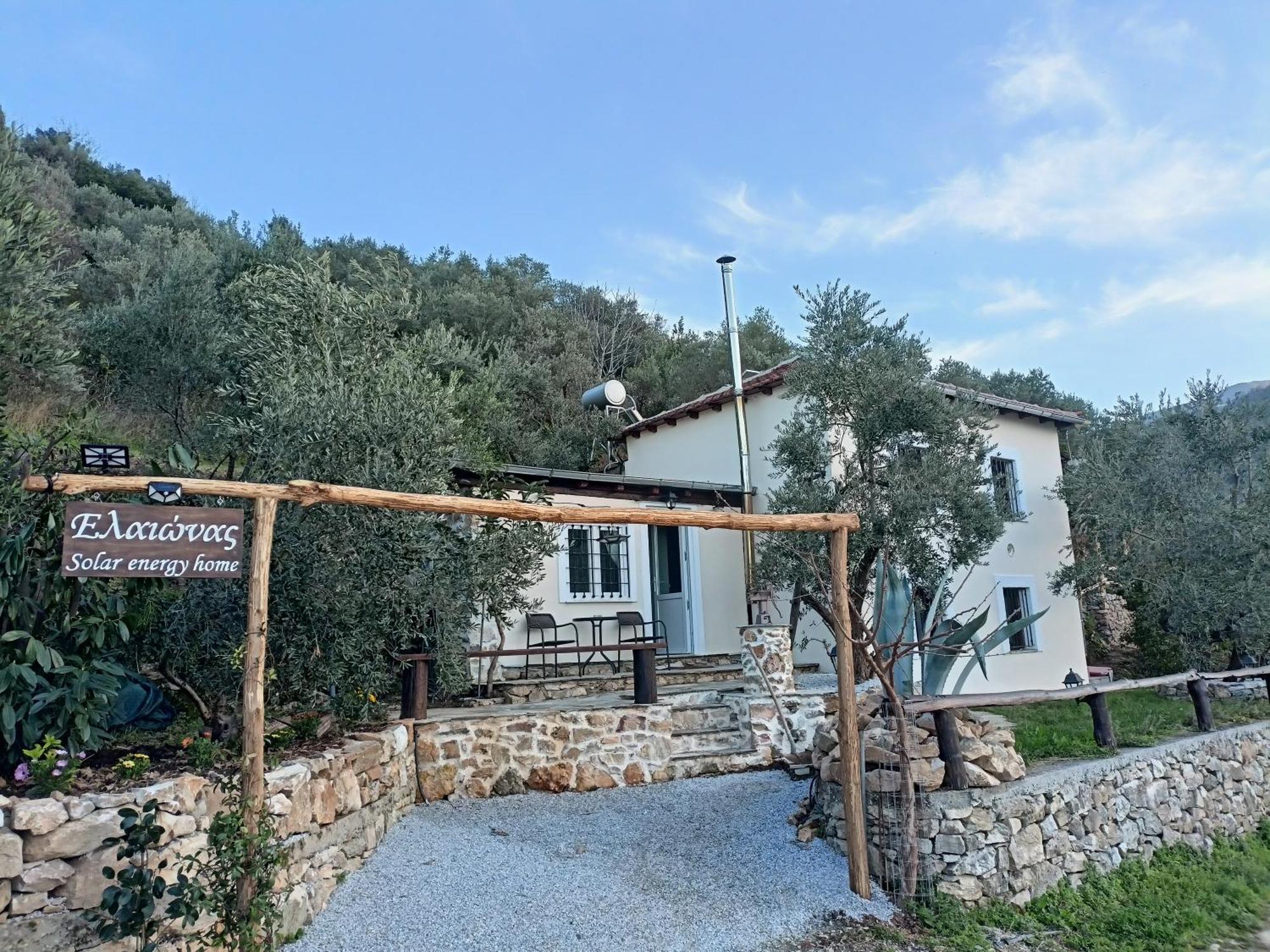 Ελαιώνας - Solar Energy House Villa Horeftó Kültér fotó